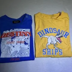 Diesel Tシャツ & SHIPS ブランドTシャツ セット 90