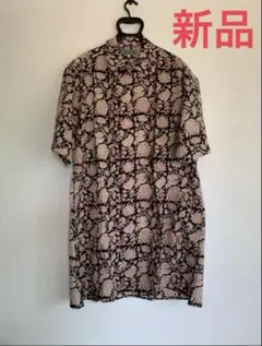 新品　ヨウジヤマモトプールオムプリントシャツ　22SS