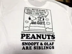 PEANUTS Snoopy & Olaf Tシャツ