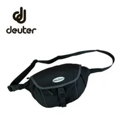 【美品】deuterドイター 90s ボディバッグ ウエストポーチ ブラック