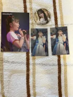 ラッフルくじ RAFFLE DIALOGUE＋ 飯塚麻友 ブロマイド セット