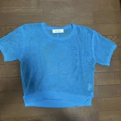 SAYAKA DAVIS ニットトップス クロシェニット　XSサイズ