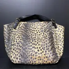 EVER KHAKI ヒョウ柄トートバッグ