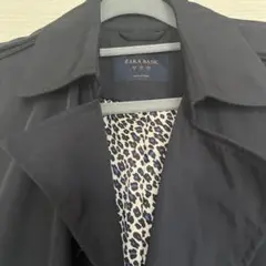 ZARA BASIC 濃紺トレンチコート