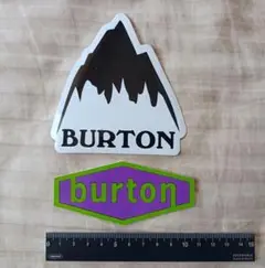 バートン BURTON カッティングステッカー正規品 2枚セット