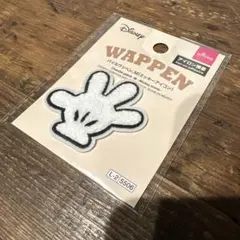 ミッキーマウスアイコン　ワッペン