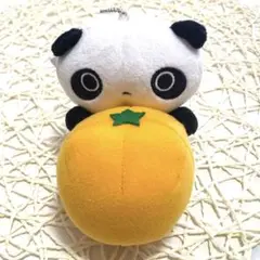 【匿名配送】　たれぱんだ　ボールチェーン付きぬいぐるみ　フルーツ　みかん
