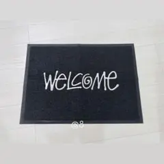 welcome 玄関マット STUSSY