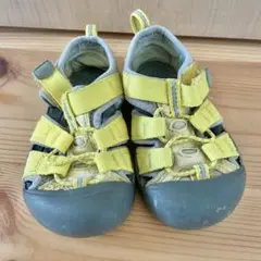 KEEN サンダル　イエロー　14.5cm