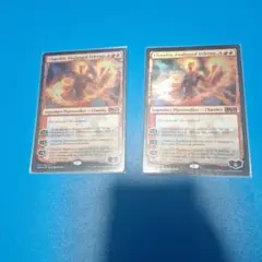 mtg 目覚めた猛火、チャンドラ　foil 2枚セット