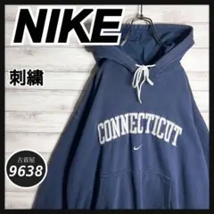 【入手困難!!】ナイキ ✈︎刺繍 アーチロゴ connecticut ゆるだぼ