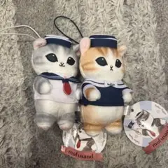 モフサンド　セーラーにゃん　2枚セット　マスコット