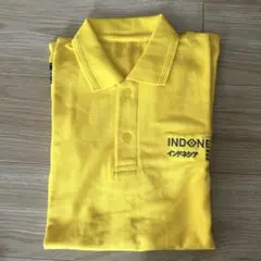 万博　インドネシア館　イエロー ポロシャツとTシャツセット