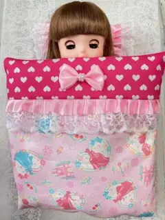 メルちゃん ソランちゃん ネネちゃん 布団 セット プリンセス ピンク ①-2