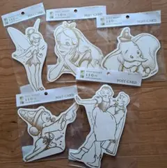 WALT DISNEY 110周年記念ポストカードセット　5枚