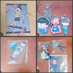 おそ松さん カラ松 アクリルスタンド キーホルダー ポストカード まとめ売り