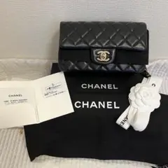 最終値下げ　ほぼ未使用　CHANEL ブラック　ミニマトラッセ ミニマト