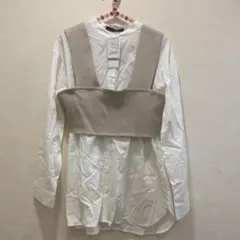 新品！タグ付き！ハニーサックルローズ☆無地ニットビスチェセット