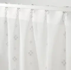 新品未開封　⑦　IKEA レースカーテン2枚1組　ホワイト　145x250cm