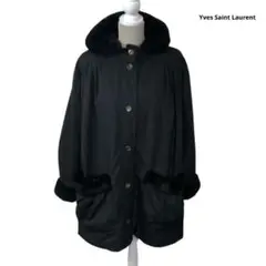 ysl Yves Saint Laurent チンチラ ファーコート バイヤー厳選用品 ysl Yves ファーコート チンチラ Laurent