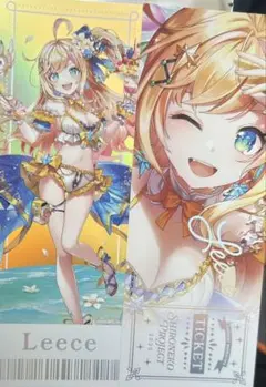 白猫プロジェクト マルイ 2025 チケット風カード リーチェ 白猫