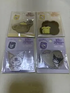 サンリオ ミラーステッカーセット 4枚入り