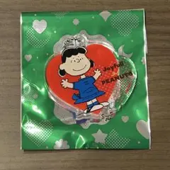 スヌーピー ルーシー アクリルキーホルダー