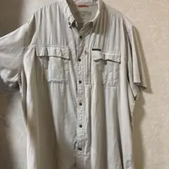 Field & Stream 半袖シャツ ベージュ