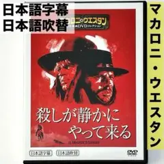洋画DVD 殺しが静かにやって来る マカロニ・ウエスタン映画 60年代