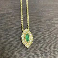 Christian Dior クリスチャンディオール ネックレス ラインストーン