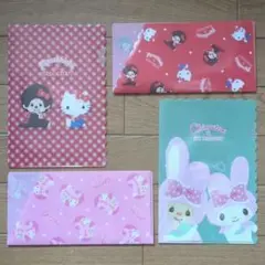 モンチッチ×サンリオ クリアファイル４点セット