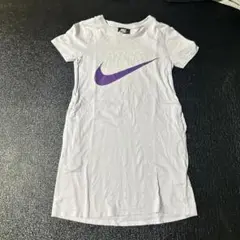NIKE 半袖ワンピース XS ホワイト　120