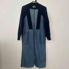 soeur7 ヤマダヤ　ロングカーディガン　デニム