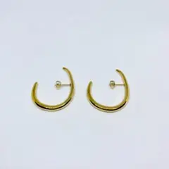 フックピアス ゴールド