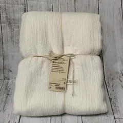 8/6まで値下　新品　無印良品　掛ふとんカバー　リヨセルコットン二重ガーゼ　S