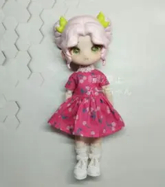 #2815 オビツ11服 ワンピース さくらんぼ柄