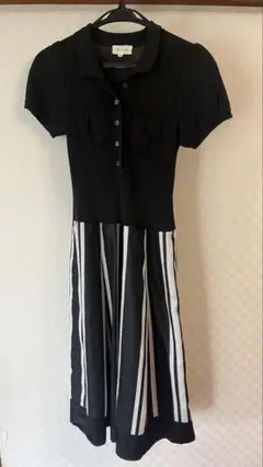 フーフォレー fou foret ワンピース 半袖 38 M