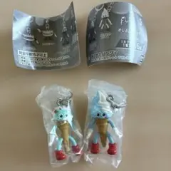 FLAVORS フレーバーズ　めじるしアクセサリー　2点セット　ガチャガチャ