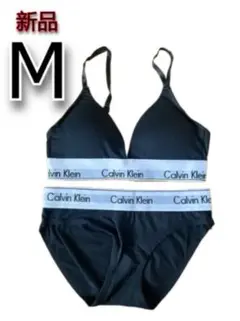 Calvin Klein ブラック ブラジャーショーツセット Mサイズ 新品