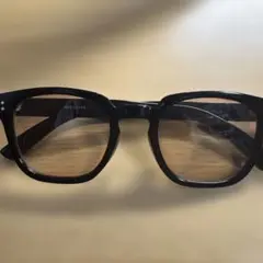 超お得‼️黒フレーム ブラウンレンズ ラウンドサングラス