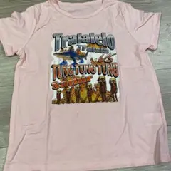 トララレロ vs トゥングトゥング Tシャツ 7-8Y ピンク