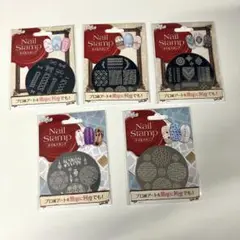 ネイルスタンププレート 5枚セット