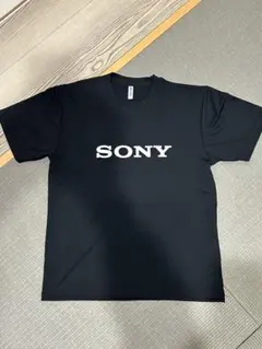 企業ロゴ　SONY ソニー　90S Tシャツ 黒　XL