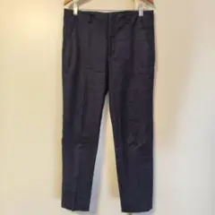 ザラベーシック テーパードパンツ ネイビー スラックスオフィス カジュアル