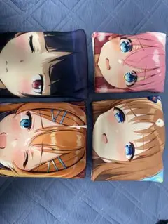 アニメキャラクタータオル、シークレットタオル萌えタオル34枚まとめ売り