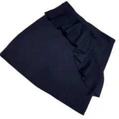 R237【マルニ MARNI】フリル ドレープ スカート 上品 清楚 カジュアル