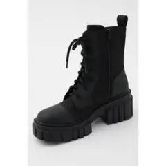 THROW by SLY CUPSOLE LACE UP BOOTS