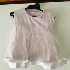 未使用 petit main ピンク チュニック 90cm