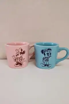 ミッキーマウスとミニーマウス／2個