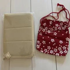 ちりめんマルチカードケース＆巾着セット